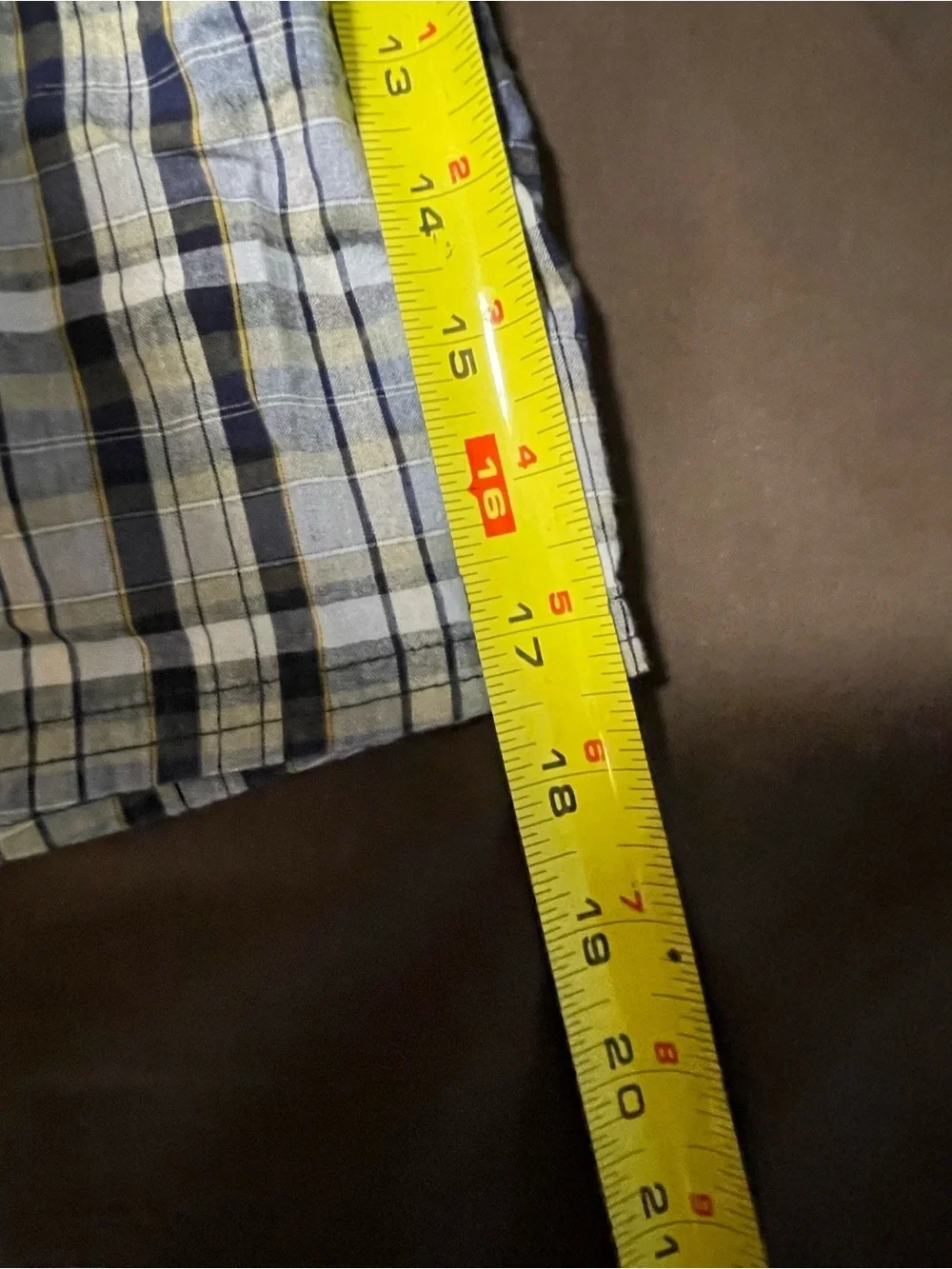 Vintage 90’s Eddie Bauer Plaid Swim Shorts